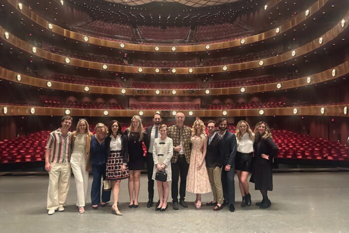 Backstage at NYCB